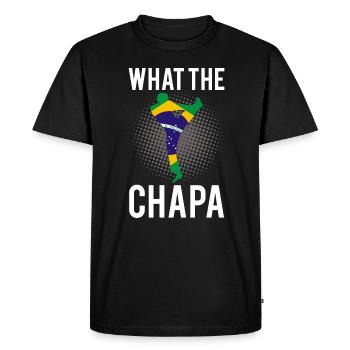 Ginga Capoeira for Brazilian Martial Arts - Men's Premium Organic T-Shirt - black - Front - Nico (187cm)