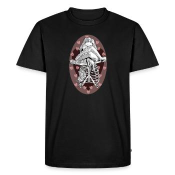 Be Yourself Société Individualité Mindset se - T-shirt Premium bio Homme - noir - Devant - Nico (187cm)