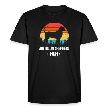 Chien de berger d’Anatolie - T-shirt Premium bio Homme - noir - Devant - Nico (187cm)