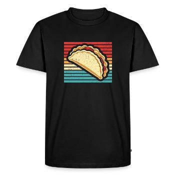 Empanadas - Cadeau parfait pour les gourmets - T-shirt Premium bio Homme - noir - Devant - Nico (187cm)