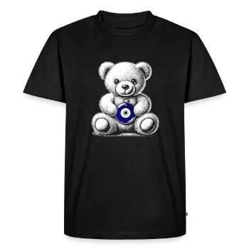 Nazar - Men's Premium Organic T-Shirt - black - Front - Nico (187cm)