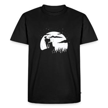 Beekeeper Beekeeping Honey Hobby Honey Bee - Men's Premium Organic T-Shirt - black - Front - Nico (187cm)