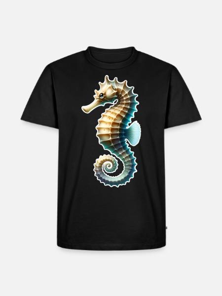 Hippocampe - T-shirt Premium bio Homme - noir