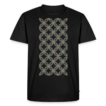 look simple - T-shirt Premium bio Homme - noir - Devant - Nico (187cm)