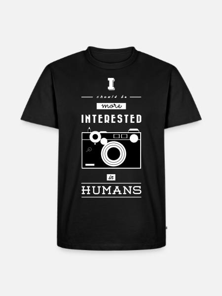 Argus C3 - Männer Premium Bio T-Shirt - Schwarz