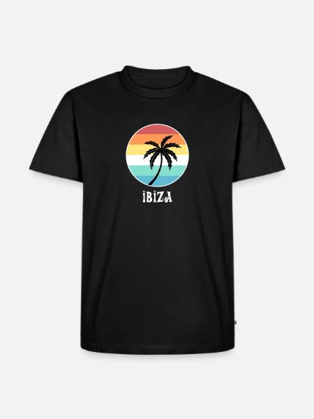 Ibiza - Men's Premium Organic T-Shirt - black