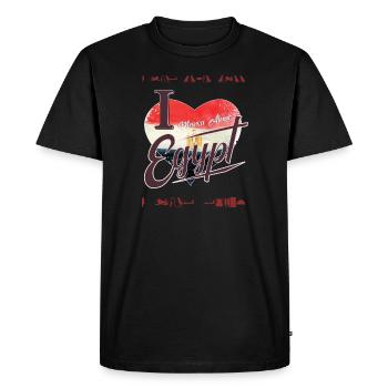 J’adore Egypte Gift Diving Marsa Alam - T-shirt Premium bio Homme - noir - Devant - Nico (187cm)