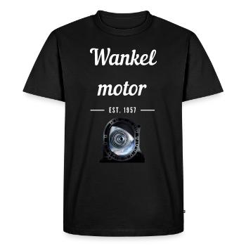 Moteur à oscillant depuis 1957 - T-shirt Premium bio Homme - noir - Devant - Nico (187cm)