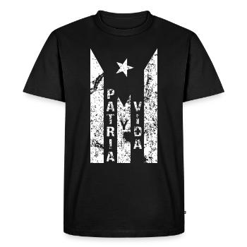 Patria y Vida Habana Cuba - T-shirt Premium bio Homme - noir - Devant - Nico (187cm)
