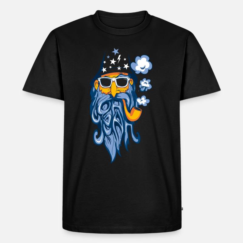 Magic'n Roll - Männer Premium Bio T-Shirt - Schwarz