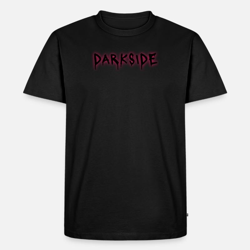 Darkside - Männer Premium Bio T-Shirt - Schwarz