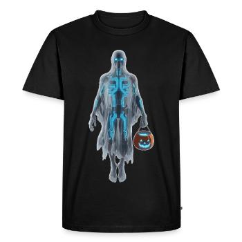Digital Spirit - Men's Premium Organic T-Shirt - black - Front - Nico (187cm)