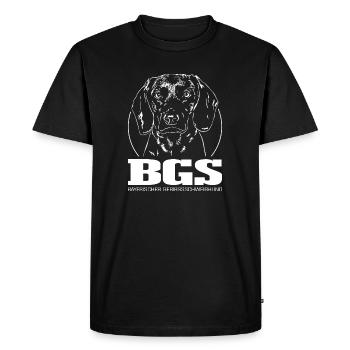 BAVARIAN MOUNTAIN SUISSE Hounds Wilsigns - T-shirt Premium bio Homme - noir - Devant - Nico (187cm)