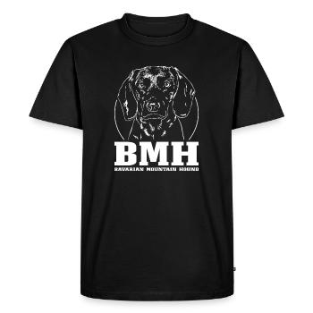 BAVARIAN MOUNTAIN HOUND Chiens de chasse Wilsigns - T-shirt Premium bio Homme - noir - Devant - Nico (187cm)