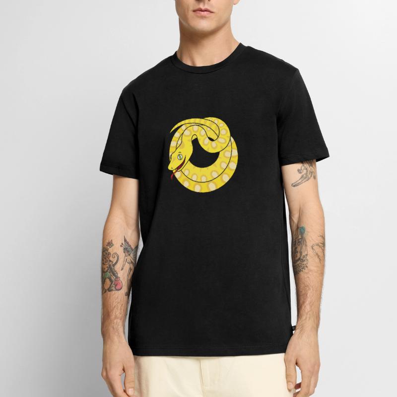 Tight hugs available from python! Men's Premium Organic T-Shirt