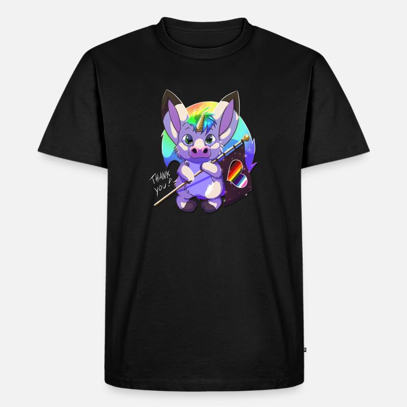 LGBTQI+ Nuts - Männer Premium Bio T-Shirt - Schwarz