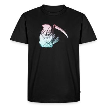 The Grim Reaper - Men's Premium Organic T-Shirt - black - Front - Nico (187cm)