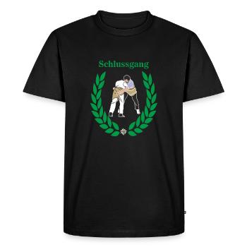 Tour final Schwinger - T-shirt Premium bio Homme - noir - Devant - Nico (187cm)