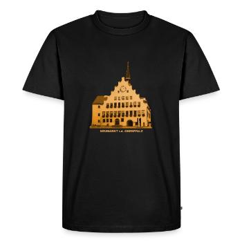 Hôtel de ville de Neumarkt Bavière Haut-Palatinat - T-shirt Premium bio Homme - noir - Devant - Nico (187cm)