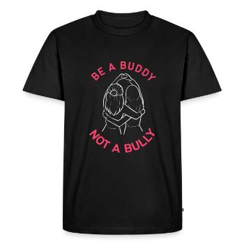 Bullying - Men's Premium Organic T-Shirt - black - Front - Nico (187cm)