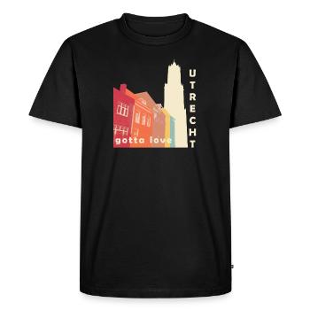 Gotta Love Utrecht - Men's Premium Organic T-Shirt - black - Front - Nico (187cm)