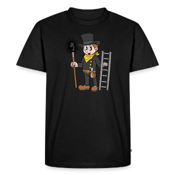 chimney sweeper - Men's Premium Organic T-Shirt - black - Front - Nico (187cm)