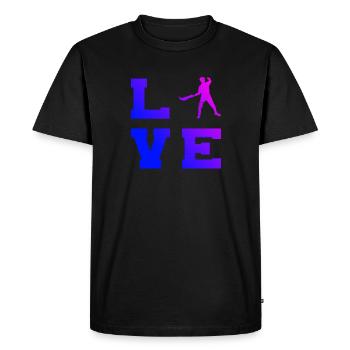 Jai Alai Pelota Basque Pelota Pelota vasca - Men's Premium Organic T-Shirt - black - Front - Nico (187cm)