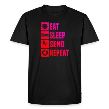 Ski Freestyle Slopestyle Hommes Ski Freestyle - T-shirt Premium bio Homme - noir - Devant - Nico (187cm)