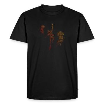 Diver Diver Diver Diving Ladies Scuba Divers - Men's Premium Organic T-Shirt - black - Front - Nico (187cm)