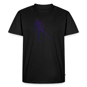 Ski de fond Classique Ski de fond Patin Hommes Ski de fond Kl - T-shirt Premium bio Homme - noir - Devant - Nico (187cm)