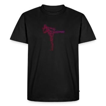 Muay Thai Boxe Femme Boxe Thaï Hommes Boxe Thaï - T-shirt Premium bio Homme - noir - Devant - Nico (187cm)