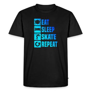 Roller Skating Skate Men Roller Skating - Men's Premium Organic T-Shirt - black - Front - Nico (187cm)
