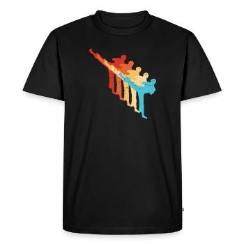 Kickboxing Hommes Kickboxing Femmes - T-shirt Premium bio Homme - noir - Devant - Nico (187cm)