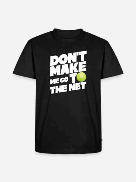 Padel Padel Speler Padeltennis Paddle Padel Trainer - Mannen Premium Bio T-shirt - zwart