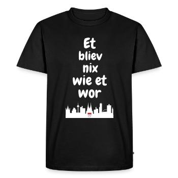 Karneval Köln Kölle Alaaf Kölsches Grundgesetz Fun - T-shirt Premium bio Homme - noir - Devant - Nico (187cm)