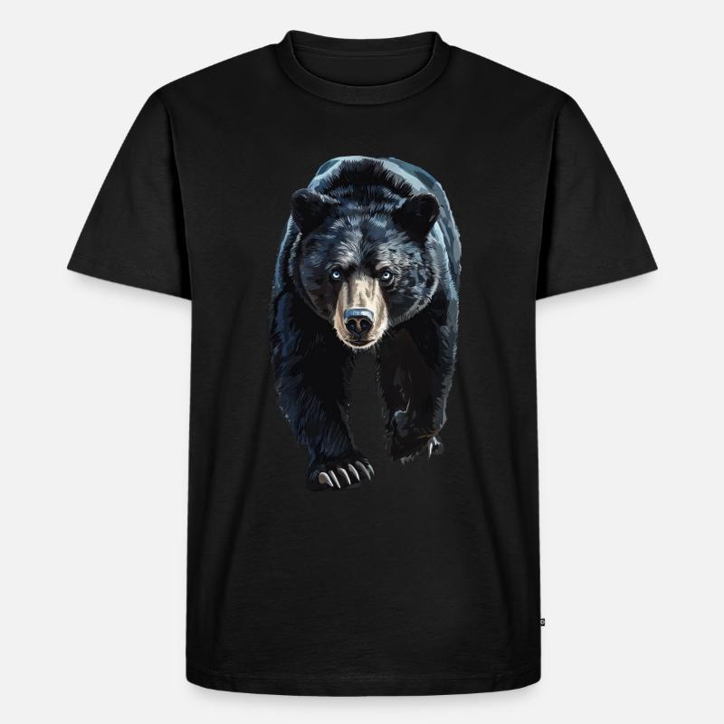 Tragen - Männer Premium Bio T-Shirt - Schwarz