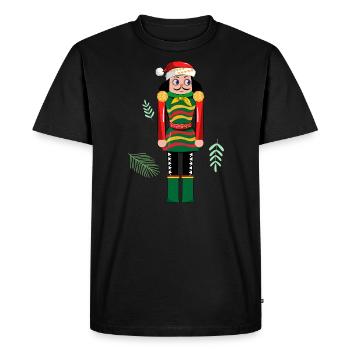 Mexican Nutcracker - Men's Premium Organic T-Shirt - black - Front - Nico (187cm)