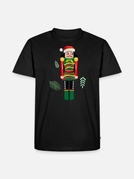 Mexican Nutcracker - Men's Premium Organic T-Shirt - black