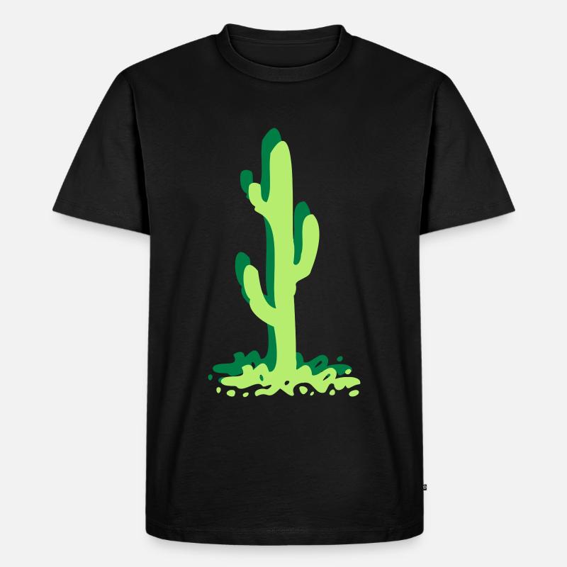 Cactus cactus cactus - T-shirt Premium bio Homme - noir