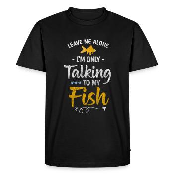 Aquarium Aquarists Pets Ornamental fish - Men's Premium Organic T-Shirt - black - Front - Nico (187cm)
