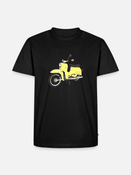 Simson Schwalbe - Men's Premium Organic T-Shirt - black