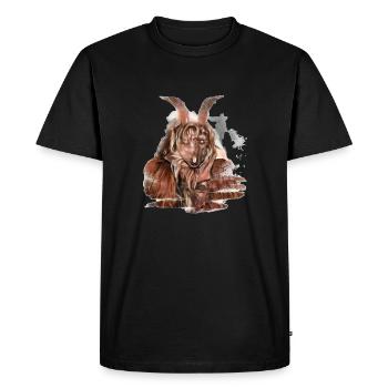 Krampus Percht Devil 2314 - T-shirt Premium bio Homme - noir - Devant - Nico (187cm)