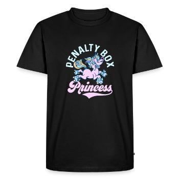 Penalty Box Princess Skating Roller Derby - T-shirt Premium bio Homme - noir - Devant - Nico (187cm)