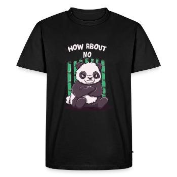 Que diriez-vous de ne pas avoir un humo sarcastique drôle - T-shirt Premium bio Homme - noir - Devant - Nico (187cm)