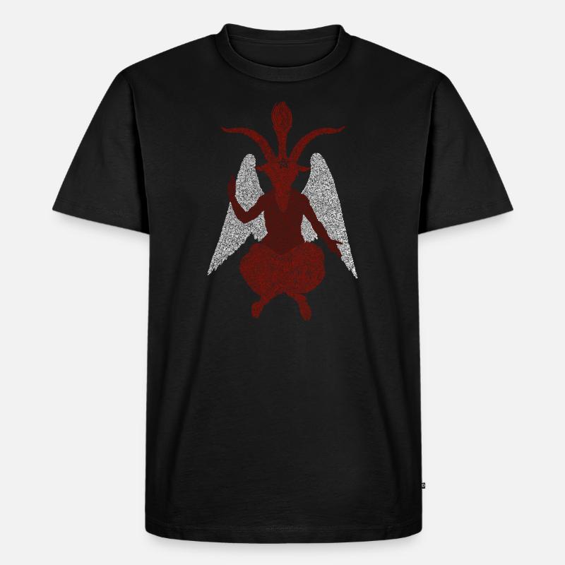 BAPHOMET - Männer Premium Bio T-Shirt - Schwarz