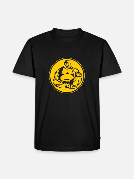 Buddha - Men's Premium Organic T-Shirt - black