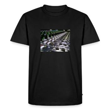 Table de mixage Musicsound - T-shirt Premium bio Homme - noir - Devant - Nico (187cm)