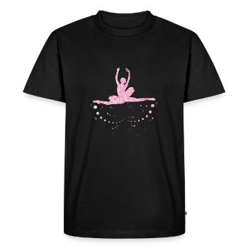 Danse classique - T-shirt Premium bio Homme - noir - Devant - Nico (187cm)
