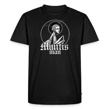 Je suis l’homme mante - T-shirt Premium bio Homme - noir - Devant - Nico (187cm)