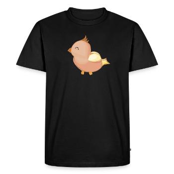 Birds Bird - Men's Premium Organic T-Shirt - black - Front - Nico (187cm)